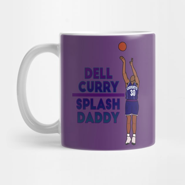 Dell Curry/Splash Daddy - Charlotte Hornets by xavierjfong